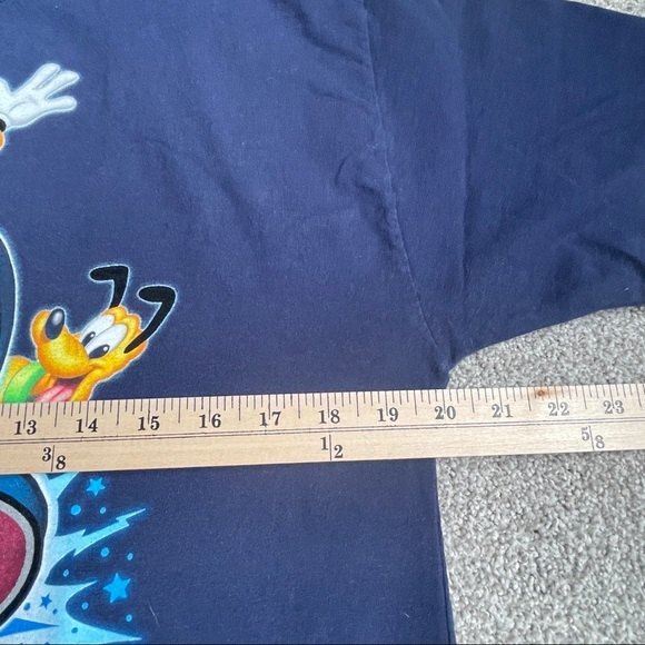 2013 Walt Disney World Men's Size Large T Shirt Mickey Mouse Goofy Donald Duck - Picture 3 of 4